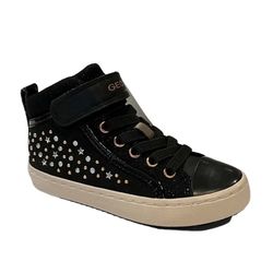 Geox Girls Boots - Black - J744GI/C9999 KALISPERA HI TOP